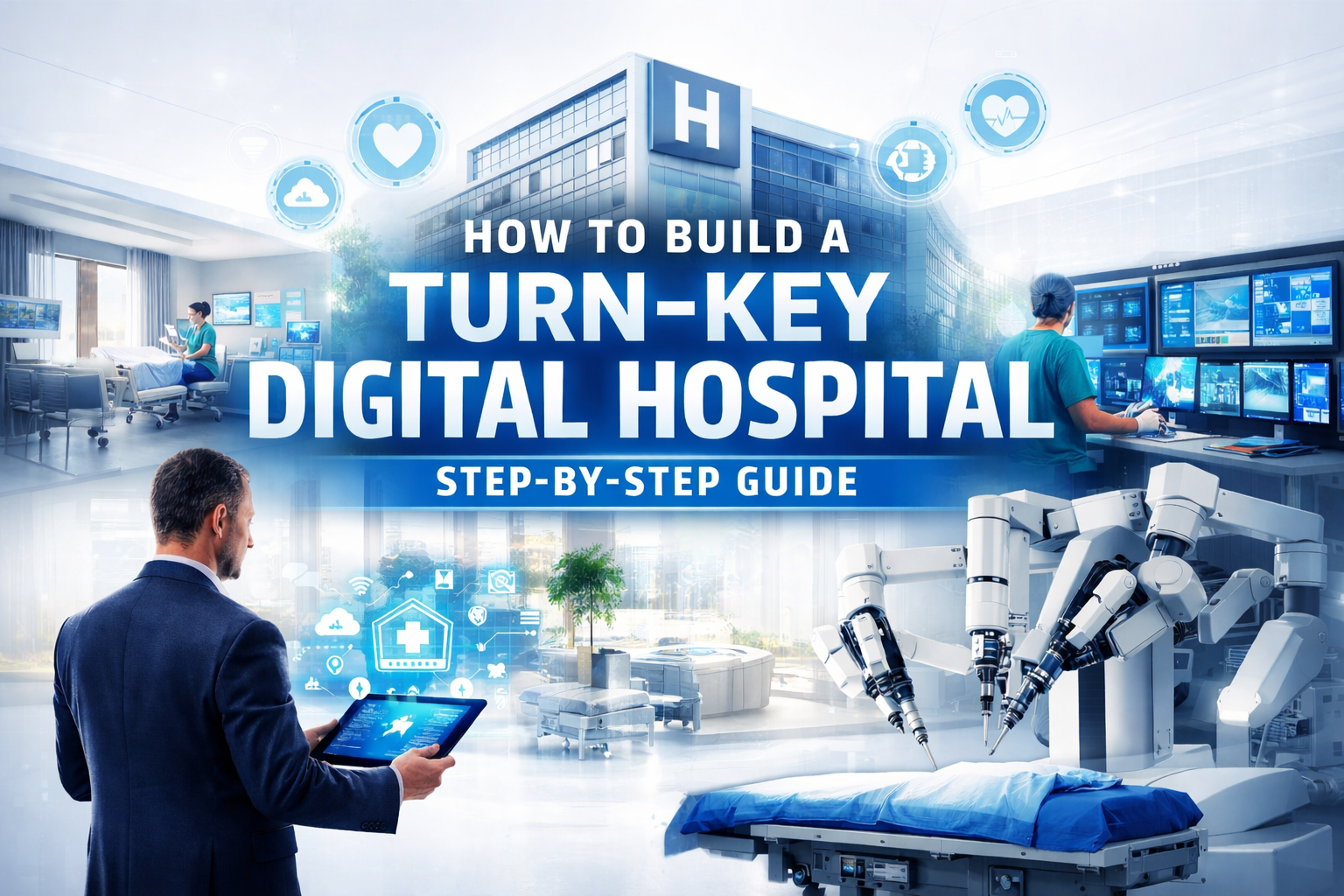How to Build a Turn-Key Digital Hospital: Step-By-Step Guide